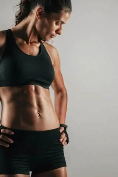 Toning Up at Home: The Ultimate Guide to Bodyweight Exercises 2 Image of woman's toned stomach after bodyweight exercises Sudbury and non-surgical treatment from Lipo 360